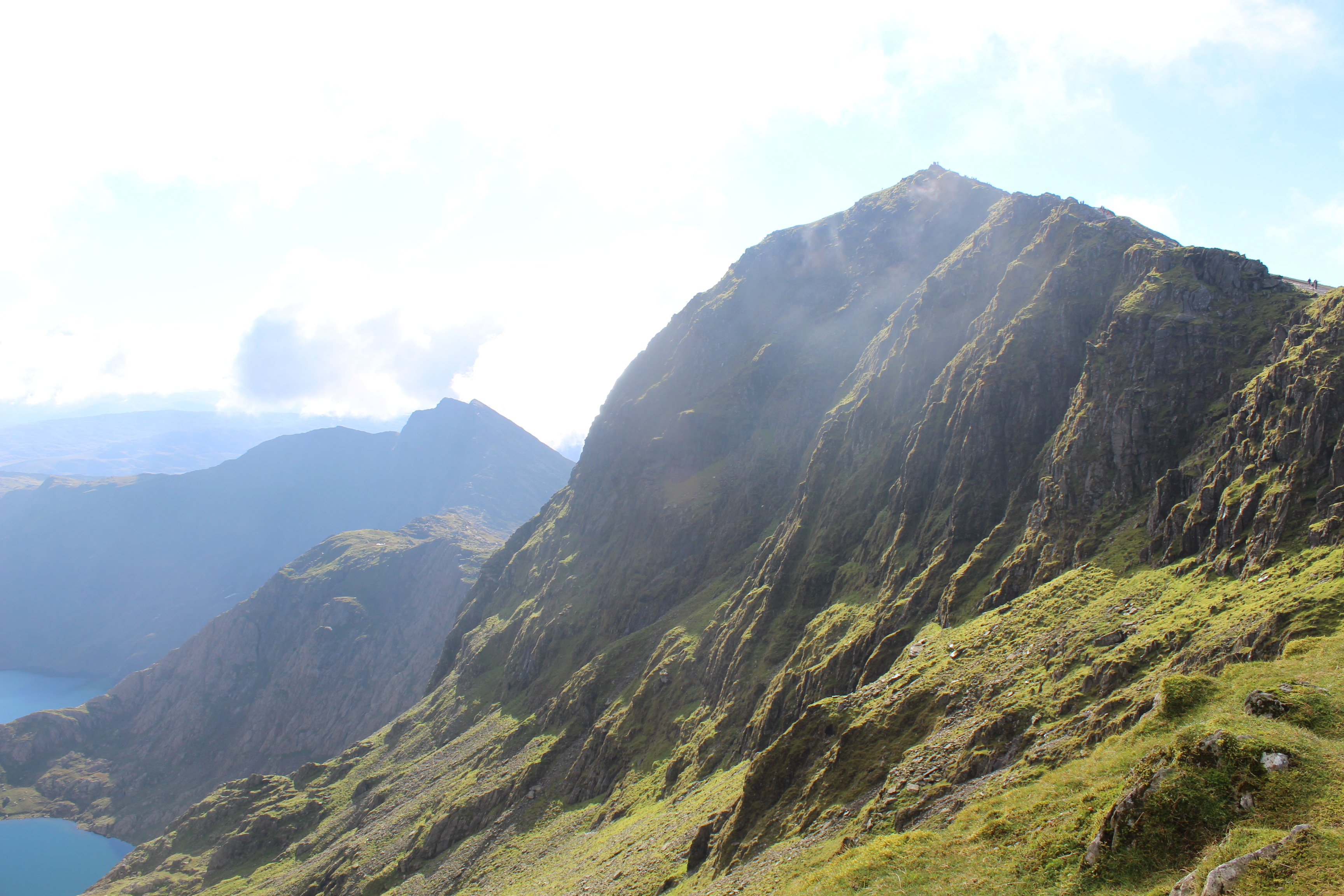 Climb on Snowdon Mountain, highest peak in Wales Image