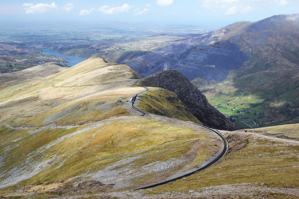 Take the train up Mount Snowden Image